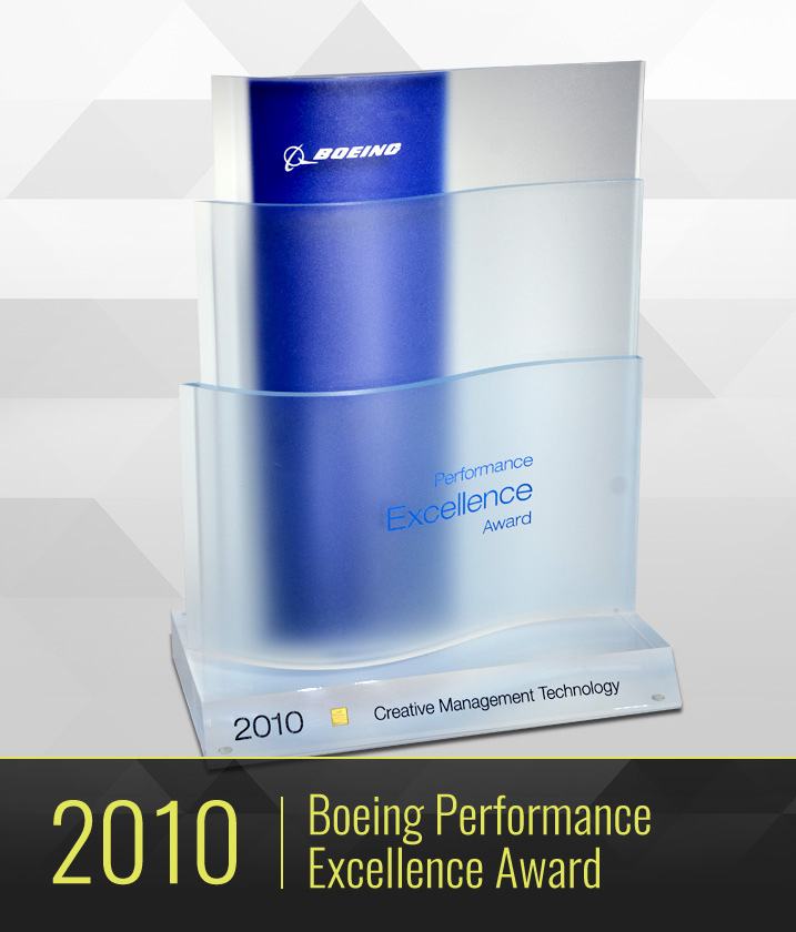 2010 Boeing Performance Excellence Award