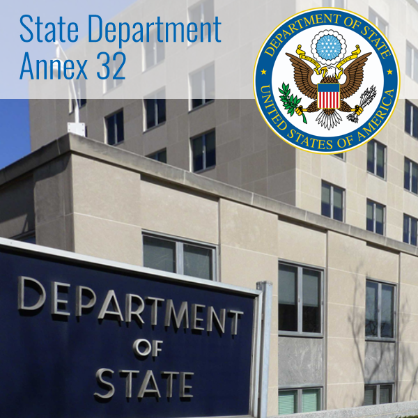 United States States Department Annex 32